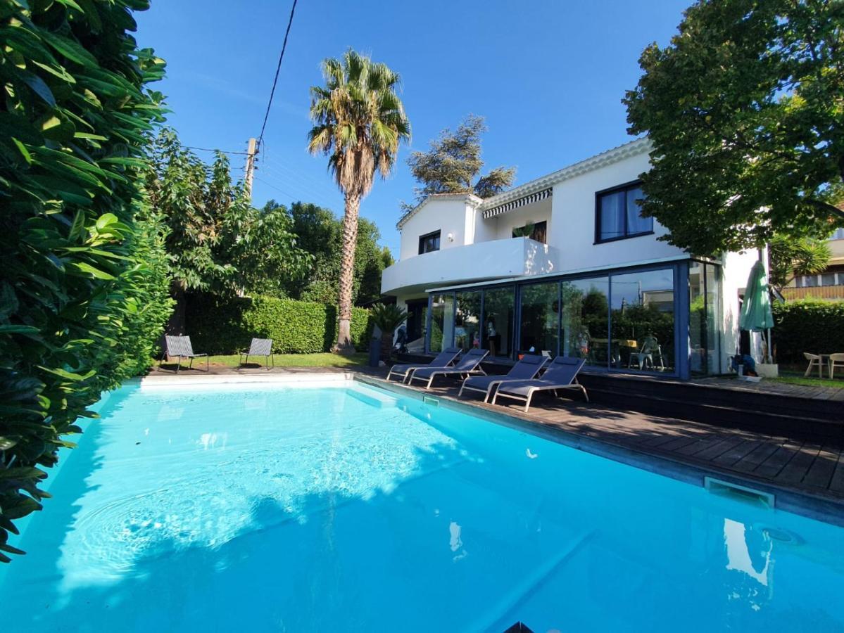 Villa Bel Air Cannes - 240M2 - Freshly Completely Renovated - Beach - Pool - No Party Allowed - No Bachelor-Ette Stay Bagian luar foto